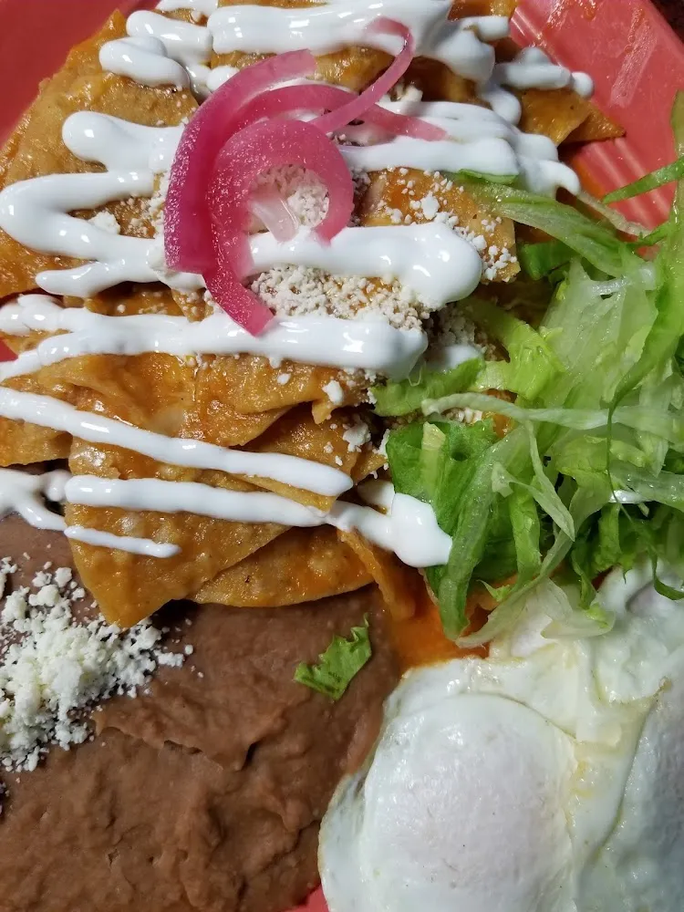 Chilaquiles Con Huevo